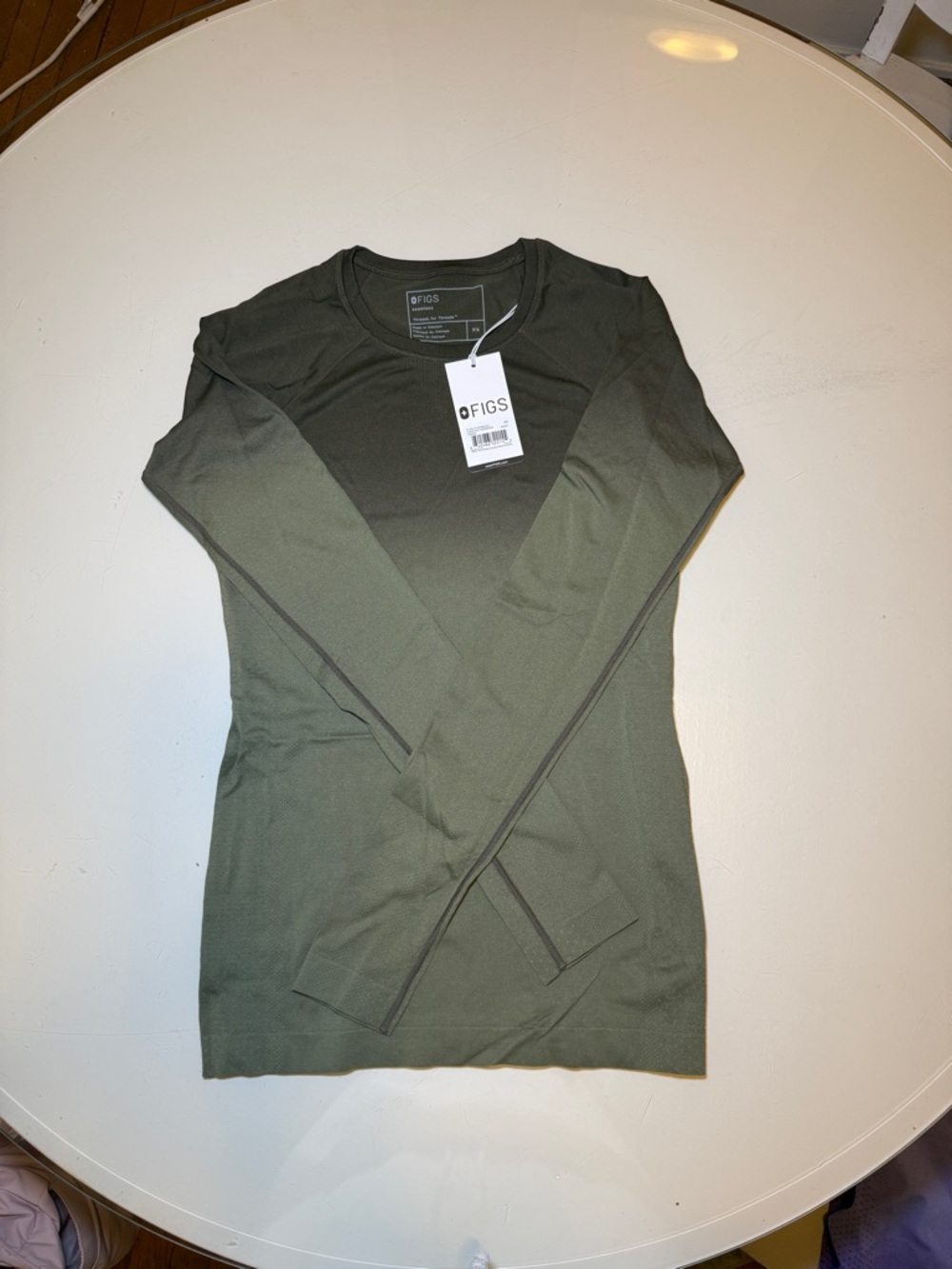 FIGS salta seamless underscrub long sleeve